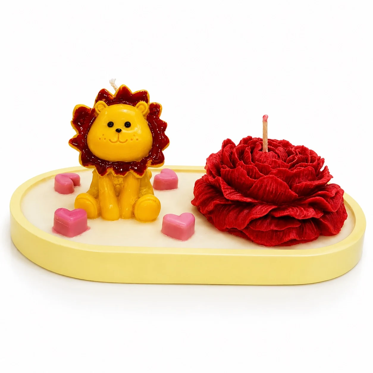 Little Lion with Flower