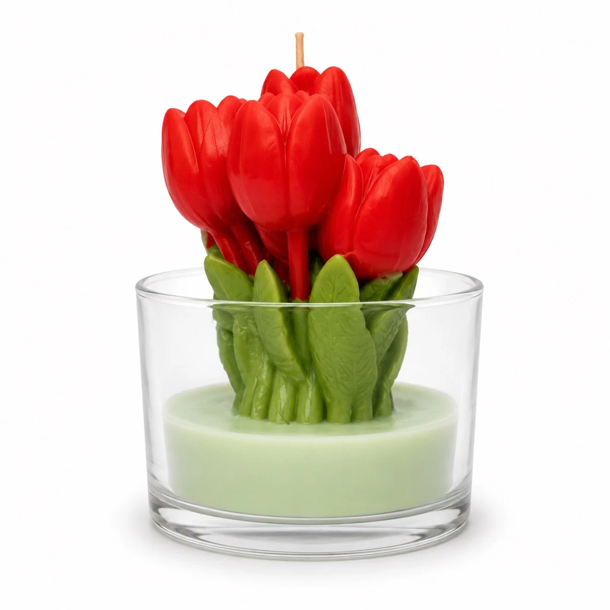 Rose Bouquet in a Glass